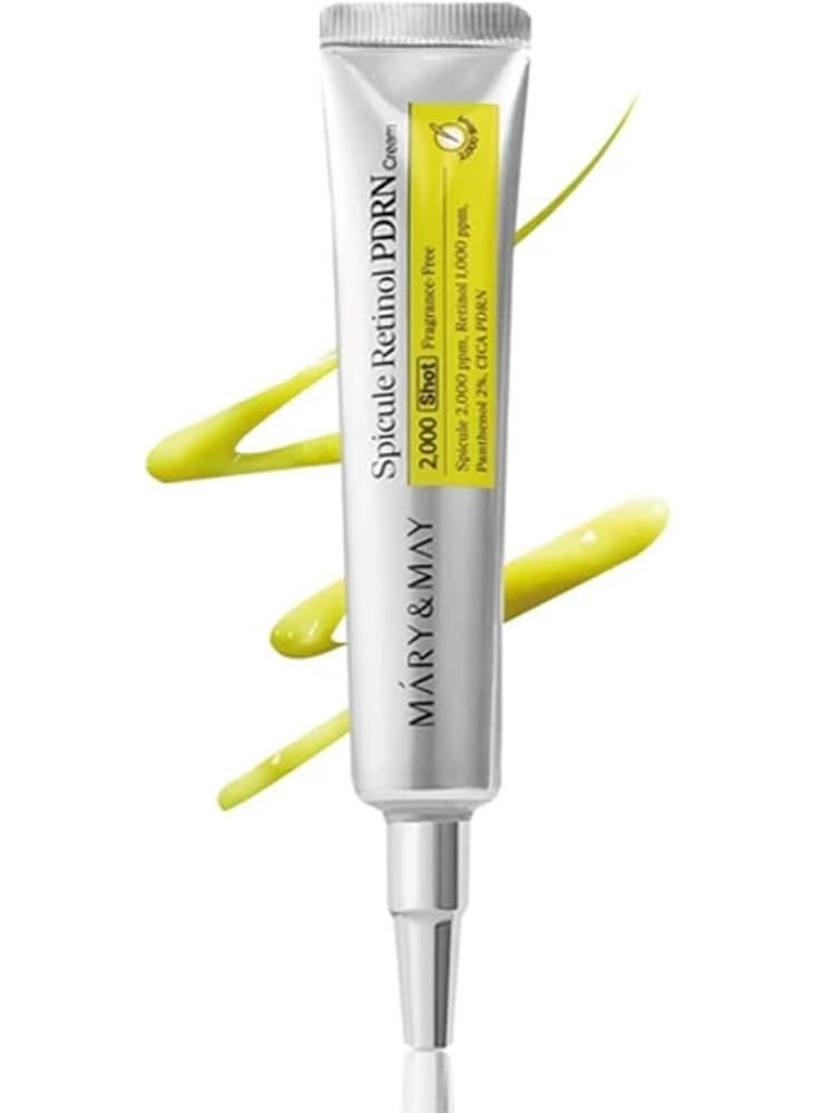 MARY & MAY spicule Retinol Pdrn Cream 15g - Image 2